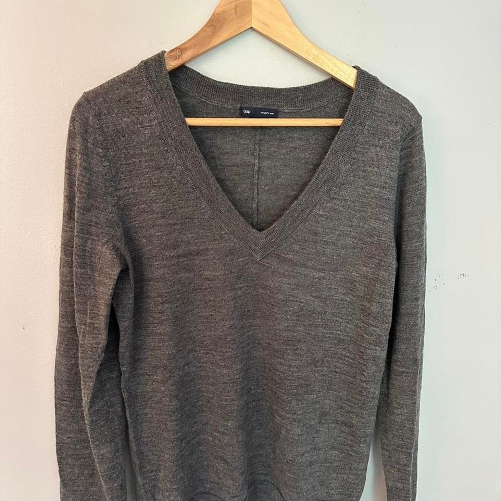 Gap Grey Wool Sweater